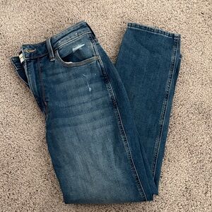 Abercrombie & Fitch Women's Dark Blue Jeans